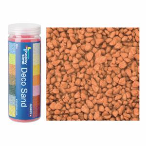 Glorex Hobby zandkorrels/kleine kiezelsteentjes - 2x - terracotta - 480 gram - vulmateriaal