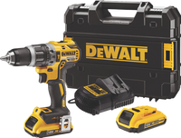 DeWALT DCD796D2-QW boor Zonder sleutel Zwart, Geel 1,6 kg - thumbnail