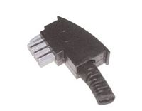 e+p T 60 kabel-connector TAE (f) Zwart - thumbnail