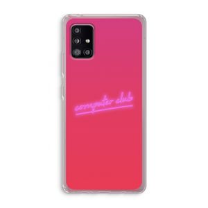 Vice Glow: Samsung Galaxy A51 5G Transparant Hoesje