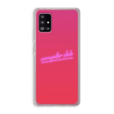 Vice Glow: Samsung Galaxy A51 5G Transparant Hoesje