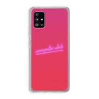 Vice Glow: Samsung Galaxy A51 5G Transparant Hoesje