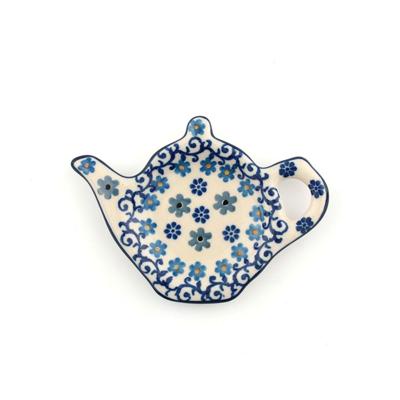 Teabag Dish Teapot - Winter Garden