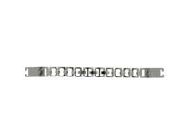 Horlogeband Guess GW0112L1 / Mini Luxe Roestvrij staal (RVS) Staal 3mm