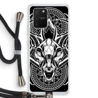 Oh Deer: Samsung Galaxy S10 Lite Transparant Hoesje met koord