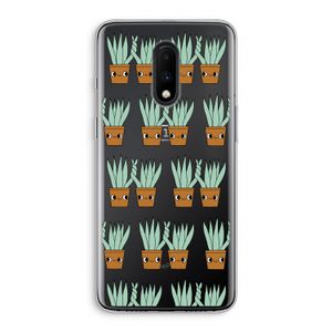 Sansevieria: OnePlus 7 Transparant Hoesje