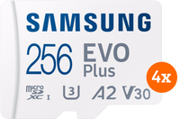Samsung EVO Plus microSDXC 256GB - Quatro Pack - thumbnail