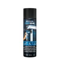 Rust-Oleum rubber spray spuitbus - Leakseal - zwart - zijdeglans - 0,5l - spuitbus