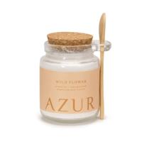 Azur Natural Bodycare Badzout Wild Flower gemaakt van puur magnesiumzout