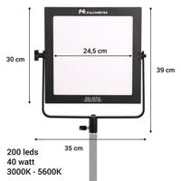 Falcon Eyes Bi-Color LED Lamp Sophiez SO-40TD op 230V - thumbnail