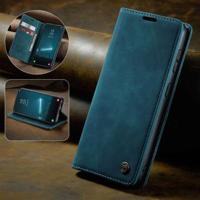 Samsung Galaxy S22 5G Caseme 013 Series Portemonnee Hoesje - Blauw - thumbnail