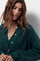 Studio Anneloes Bibi Mohair Cardigan 13136 Vest 7800 Bottle Green