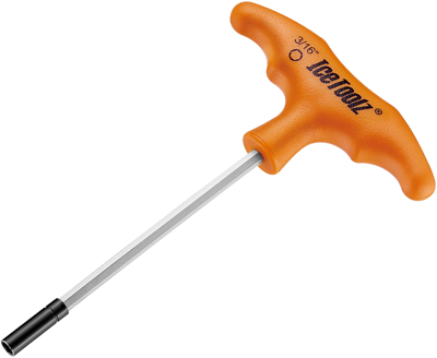 IceToolz spaaknippelsleutel 12a7 voor 3/16" (zeskante) nippels