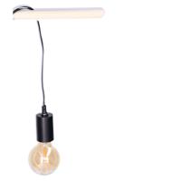 Fitting Zwart - plastic - E27 - IP20 - 3M - hanglamp - 6 x 4.2 cm - inclusief LED Retro lamp