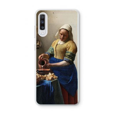 The Milkmaid: Samsung Galaxy A70 Transparant Hoesje
