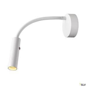 SLV Flexibele bed lampKarpo Goose wit - 1006161