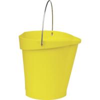 Vikan Emmer geel 12 ltr. met schenktuit