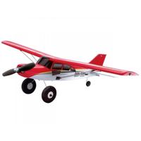 FliteZone Piper Sport Cub Rood RC vliegtuig voor beginners RTF 510 mm