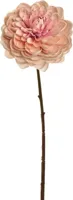 Pure Royal kunsttak dahlia 60cm crème roze