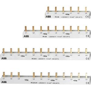 ABB 2CDL231001R1009 Faserail Aantal rijen 3 Grijs 3-polig 10 mm² 1 stuk(s)