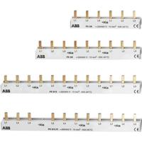 ABB 2CDL231001R1009 Faserail Aantal rijen 3 Grijs 3-polig 10 mm² 1 stuk(s) - thumbnail