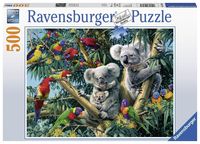 Ravensburger puzzel 500 stukjes Koala&apos;s in de boom - thumbnail