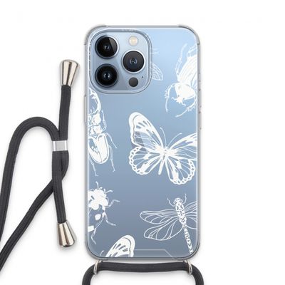 Tiny Bugs: iPhone 13 Pro Transparant Hoesje met koord