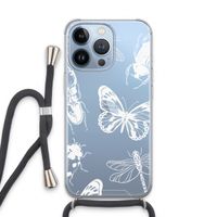 Tiny Bugs: iPhone 13 Pro Transparant Hoesje met koord