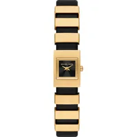 Horlogeband Michael Kors MK4887 Leder Zwart 12mm