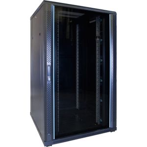 DSI 27U serverkast met glazen deur - DS8827 server rack 800 x 800 x 1400mm