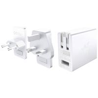 RAZER USB-C 130W GaN Charger Mercury USB-oplader 130 W PPS Wit GaN