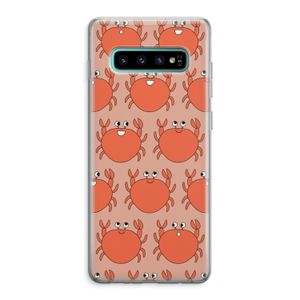 Krab: Samsung Galaxy S10 Plus Transparant Hoesje