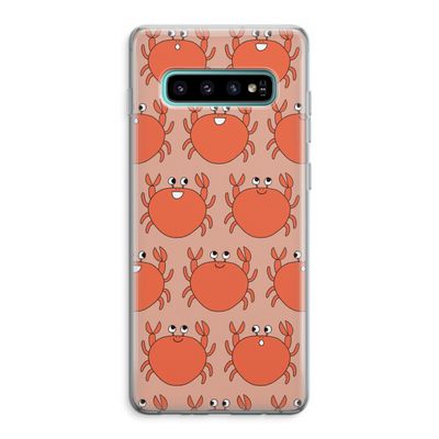 Krab: Samsung Galaxy S10 Plus Transparant Hoesje