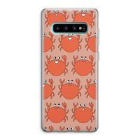 Krab: Samsung Galaxy S10 Plus Transparant Hoesje