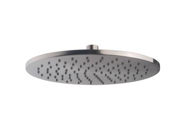 Hoofddouche Wiesbaden Caral | 25 cm | Rond | Geborsteld staal PVD