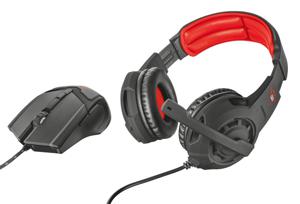 Trust GXT 784 Over Ear headset Gamen Kabel Stereo Zwart