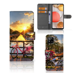 Samsung Galaxy A42 5G Flip Cover Amsterdamse Grachten