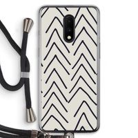 Marrakech Arrows: OnePlus 7 Transparant Hoesje met koord