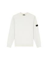 Malelions winter sweater jongens - wit - gebreid, zak