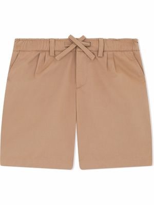 Dolce & Gabbana Kids short à lien de resserrage - Tons neutres