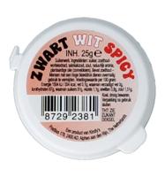 Zwart wit spicy Zwart wit spicy