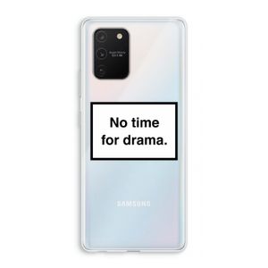 No drama: Samsung Galaxy S10 Lite Transparant Hoesje
