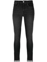 FRAME jean Le High Skinny à bords francs - Noir