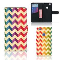 Huawei P10 Lite | Telefoon Hoesje | Zigzag Multi Color