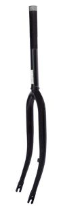 Hulzebos Vork 28 inch transport 1.1/8 draad mat zwart