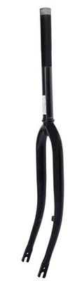 Vork 28 inch transport 1.1/8 draad mat zwart