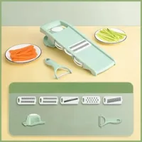 SlicePro - Multifunctionele Groente- en Fruitsnijder met Handgreep SlicePro - Multifunctionele Groente- en Fruitsnijder met Handgreep