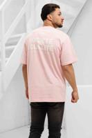 Equalité Societé T-Shirt Heren Roze - Maat M - Kleur: WitRoze | Soccerfanshop
