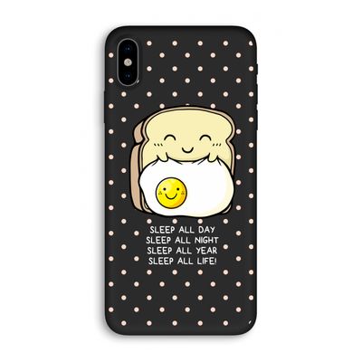 Sleep All Day: iPhone XS Biologisch afbreekbaar hoesje