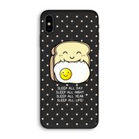 Sleep All Day: iPhone XS Biologisch afbreekbaar hoesje